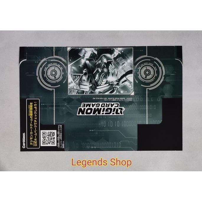 Promo Deck Box Machinedramon Kartu Digimon Card Game Case Storage Bandai Cod