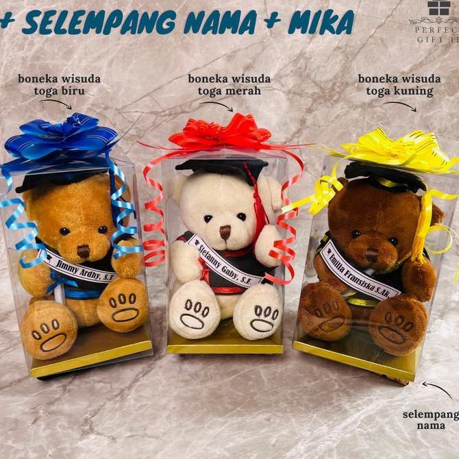 Bear-  Boneka Wisuda / Boneka Wisuda Beruang / Hadiah Wisuda / Hadiah Graduation