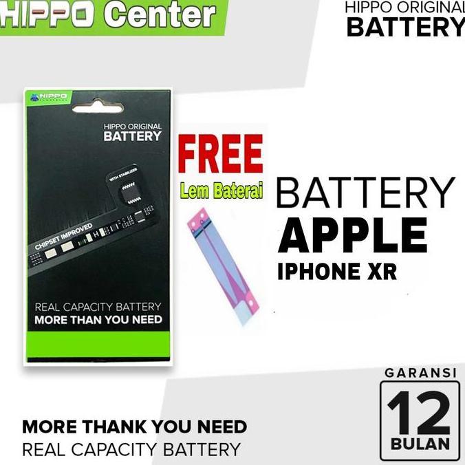 Hippo Baterai Compatible iPhone XR Battery IPhoneXR Batre Handphone