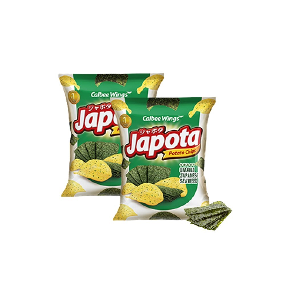 Japota Keripik Kentang Umami Japanese Seaweed 65 gr x2 - Gambar 2
