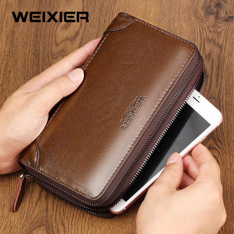 Weixier W88 Dompet Panjang Kulit Pria Wx-Os