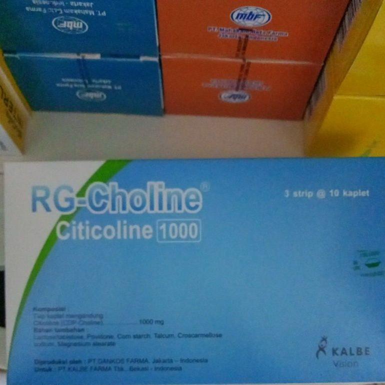 Rg Choline 1000Mg Per Box Isi 30 Tablet