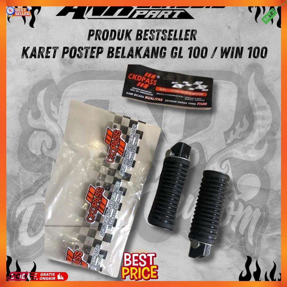 Karet Postep Honda Gl 100 Win 100 Karet Footstep Honda Win 100 Karet Postep Belakang Win 100 Gl 100 