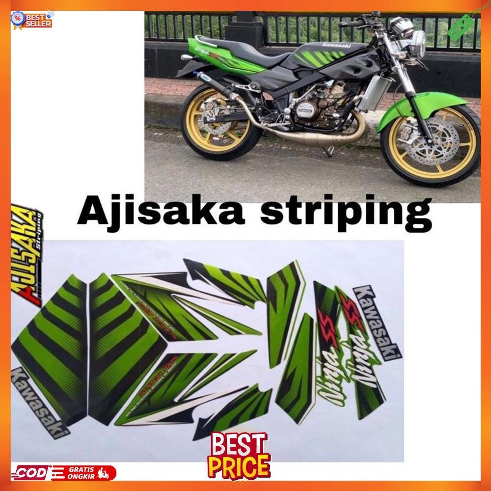 Stiker Ninja Ss 2013 Hijau / Striping Ninja Ss 2013 Hijau / Striping Stiker Sticker Lis Les Kawasaki
