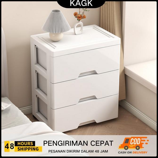 KAGK - Lemari Plastik Model Baru 2026 Lemari Baju Baby Rak Pakaian Serba Guna Lemari Pakaian Plastic