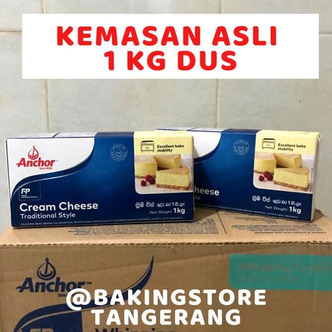 Cream Cheese Anchor 1 kg | Anchor Cream Cheese Krim Keju