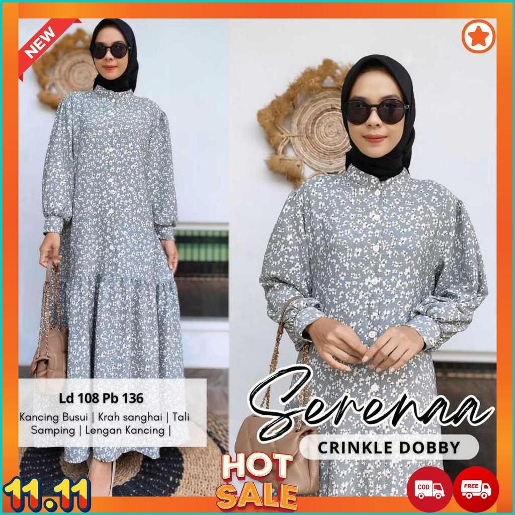 New Gamis Crinkle Motif / Gamis Crinkle Dobby / Gamis Crinkle Premium [G4]