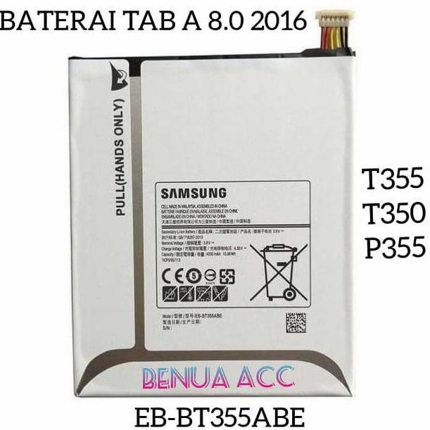 Baterai Samsung Tab A 8 2016 - T355 T350 P355