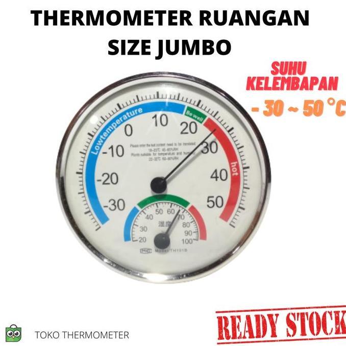 Termometer Hygrometer Analog Ruang Thermometer Ruangan Y3466