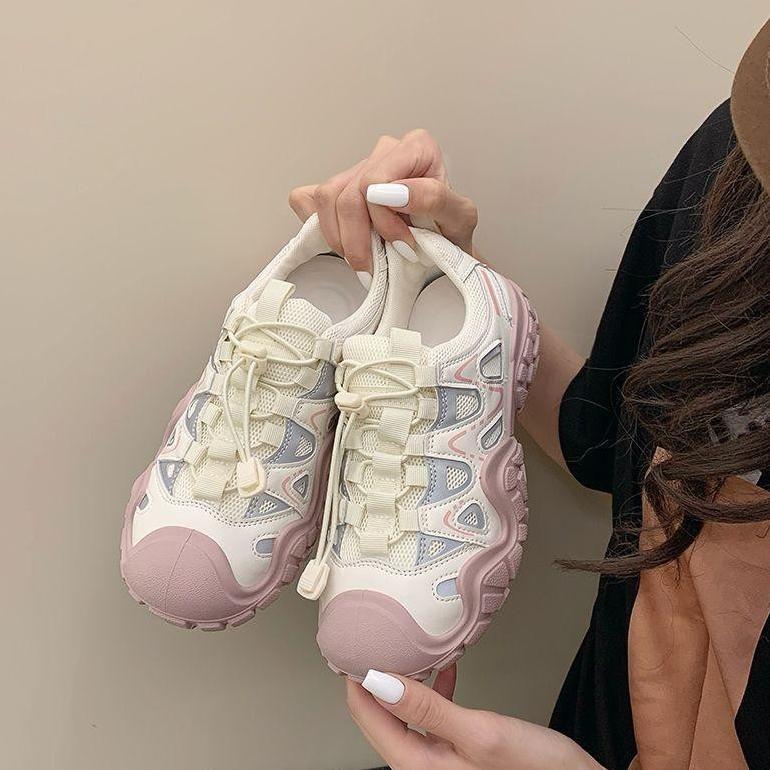 PREMIUM [MARELOW X ILYASBACHTIAR] MARELOW CAMEL - SEPATU SNEAKERS HIKING SPORT KOREAN STYLE WANITA O