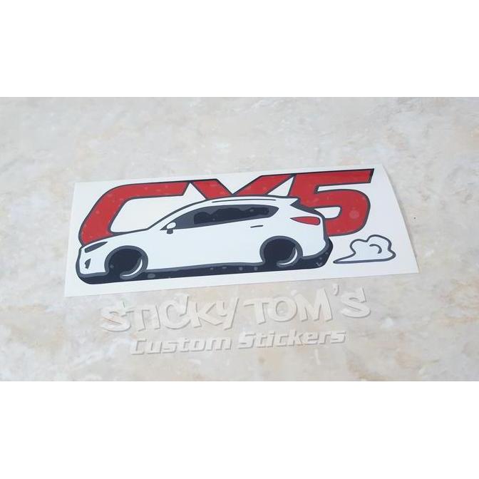 stiker karikatur Mazda CX-5 lucu gan