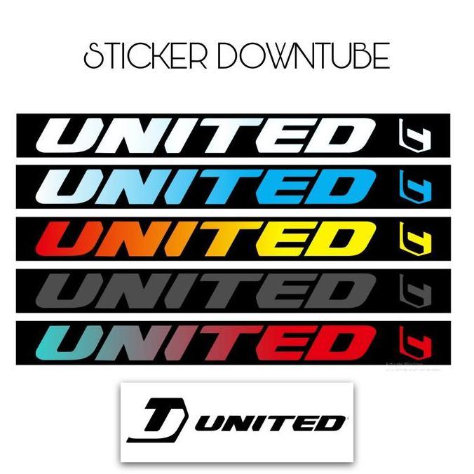 Sticker Frame Sepeda - Sticker Downtube sepeda - Sticker Sepeda