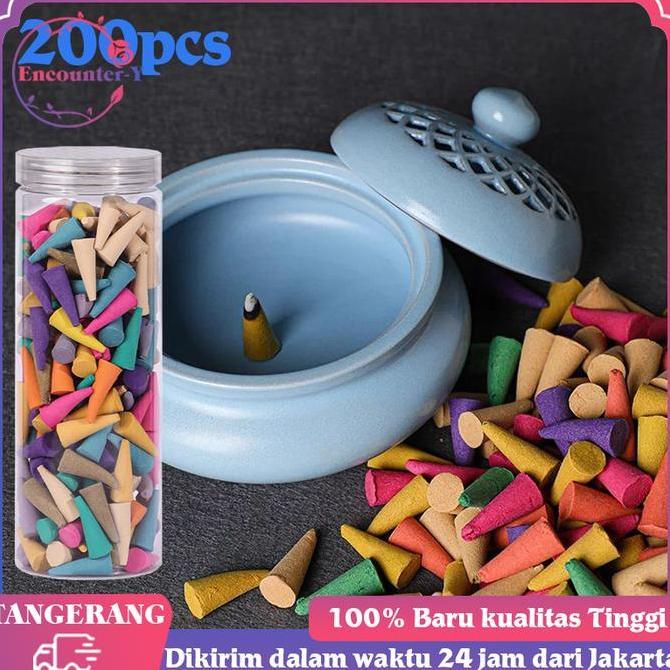 QINGACHO Dupa Kerucut Dupa Hio Wangi Harum Kerucut Cendana Dupa Hio Kerucut