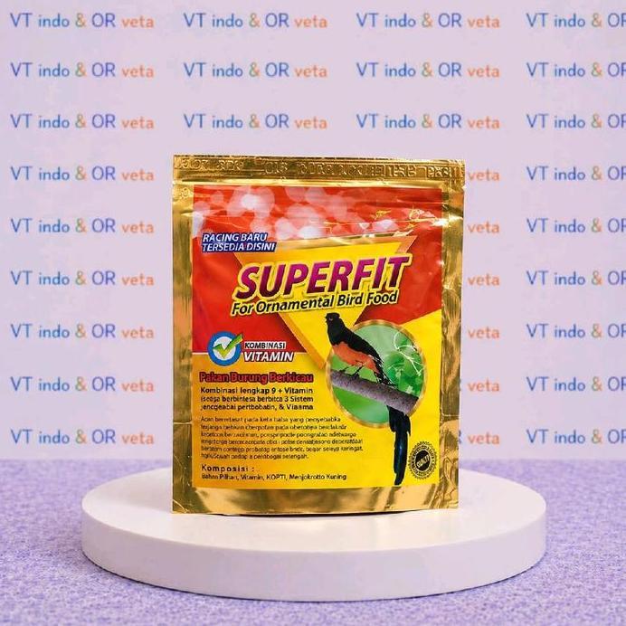 SUPERFIT GOLD PAKAN PUR VOER HIGH PROTEIN UNTUK BURUNG LOMBA