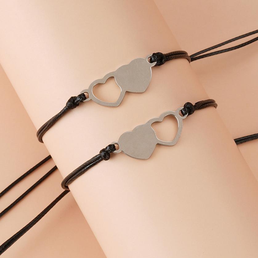 5Pcs Gelang Couple Pasangan Persahabatan Gelang Persahabatan Tali 5 Orang Gelang Best Friend Persaha