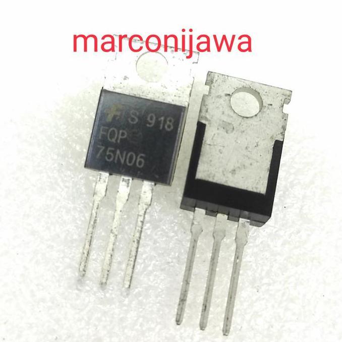 FQP 75N06 TRANSISTOR BESI TO220 BL27