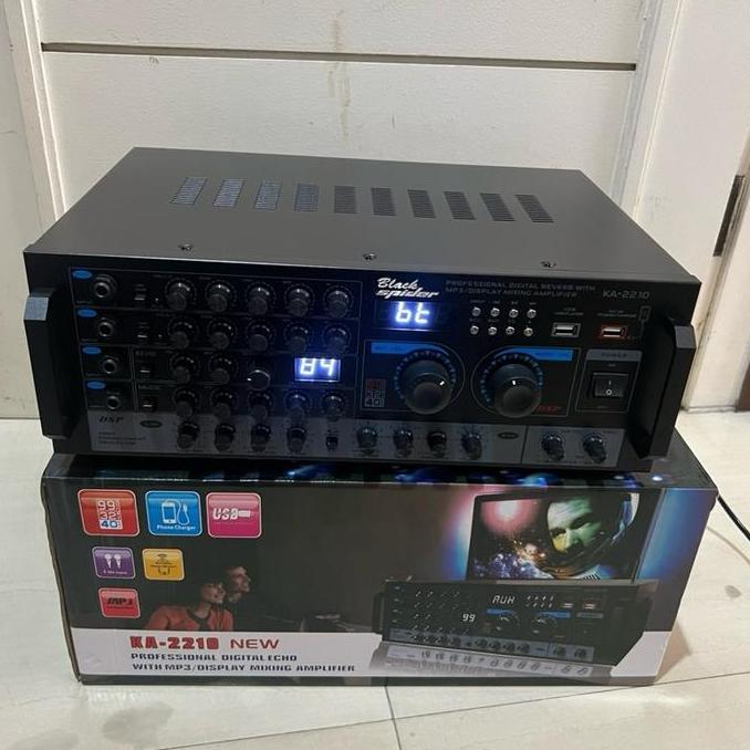 AMPLIFIER BLACK SPIDER KA 2210 AMPLI BLACKSPIDER KA2210 Original