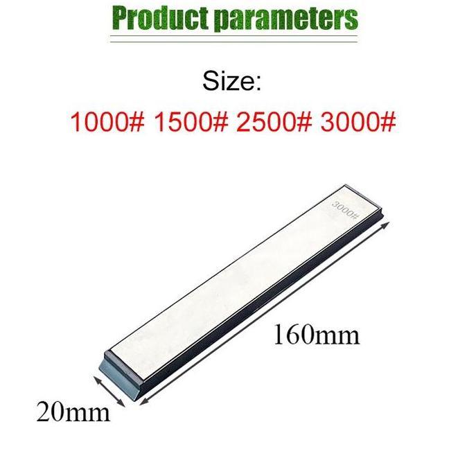 IDSTORE Diamond Sharpening Plate Grit 1000 / 1500 / 2000 / 3000 Pengasah Plat Intan Batu Asah Perala