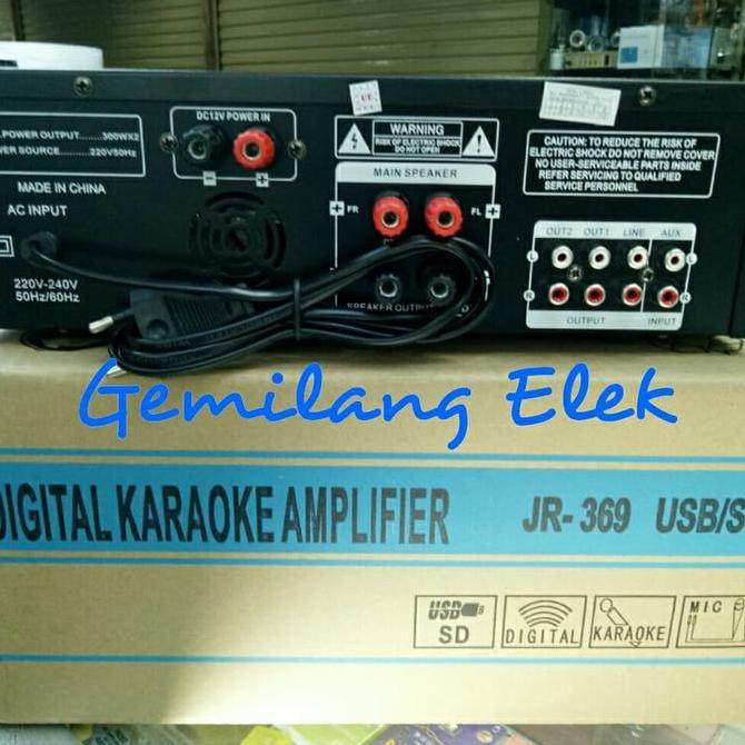 Amplifier Karaoke JACK RODWELL FC-A369 USB, BLUETOOTH