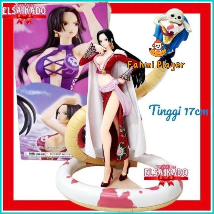 Action Figure Boa Hancock Salome Snake One Piece Dxf Statue