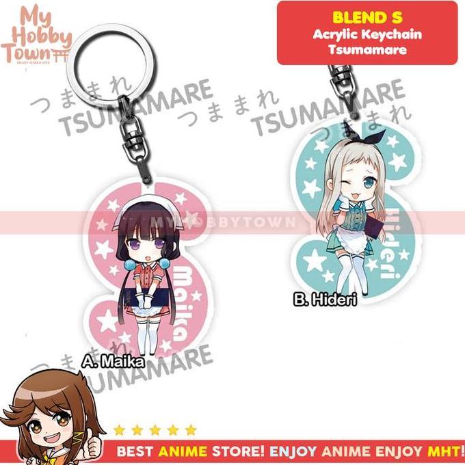 Gantungan Kunci Acrylic Anime Blend S Tsumamare (satuan)
