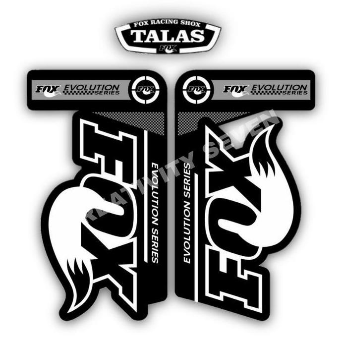Sticker fork sepeda - Aksesoris Sepeda MTB - Sticker variasi Fork Sepeda MTB - Sticker fox