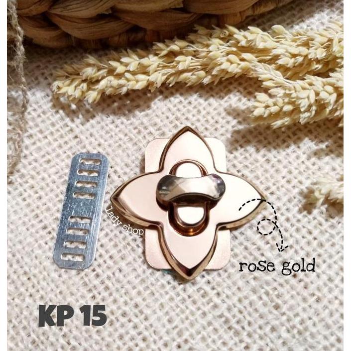 Aksesoris Tas wanita Kunci Putar ( KP 15 )
