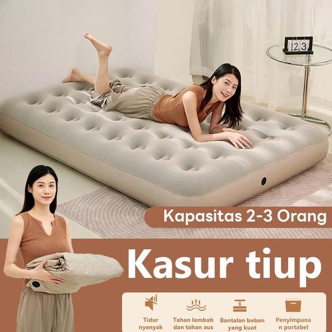 Air Bed/Kasur Angin Queen/kasur angin intex/kasur angin camping/kasur angin otomatis terlaris