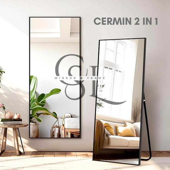 AHMADGOEDANG3  - STANDING MIRROR CERMIN BERDIRI CERMIN STANDING CERMIN FULL BODY CERMIN STANDING FUL