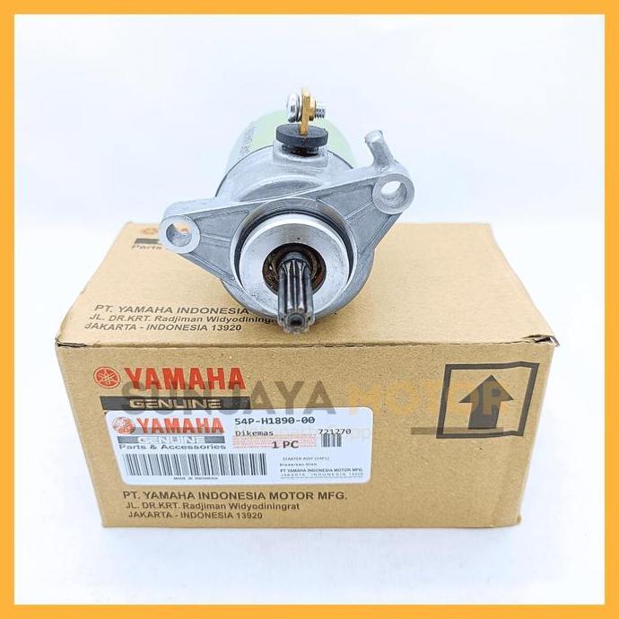 Rcg- Motor Stater Kualitas Yamaha 54P Dinamo Starter Mio J Mio M3 Nmax Old Fino Fi Soul Gt Xride Dyn