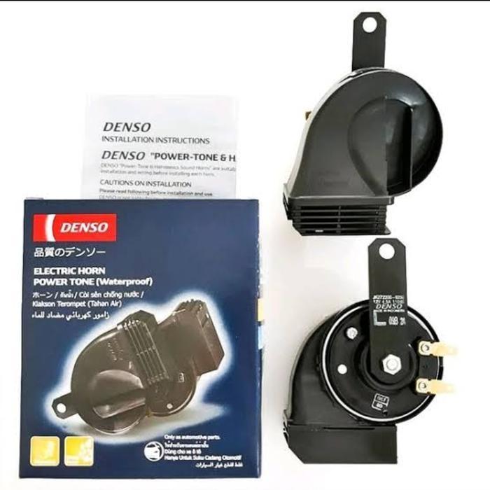 Klakson Bel Denso Model Keong Waterproof Horn Motor / Mobil Original Dan Terpercaya