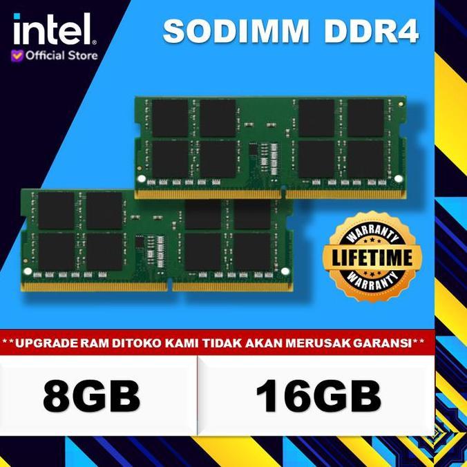 UPGRADE RAM SODIMM  DDR4 / DDR5 4GB 8GB 16GB 32GB