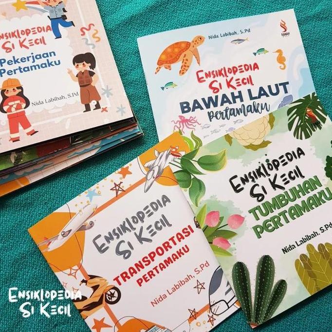 ovandakiseller - buku pengetahuan anak | ensiklopedia si kecil | 1 set 12 buku