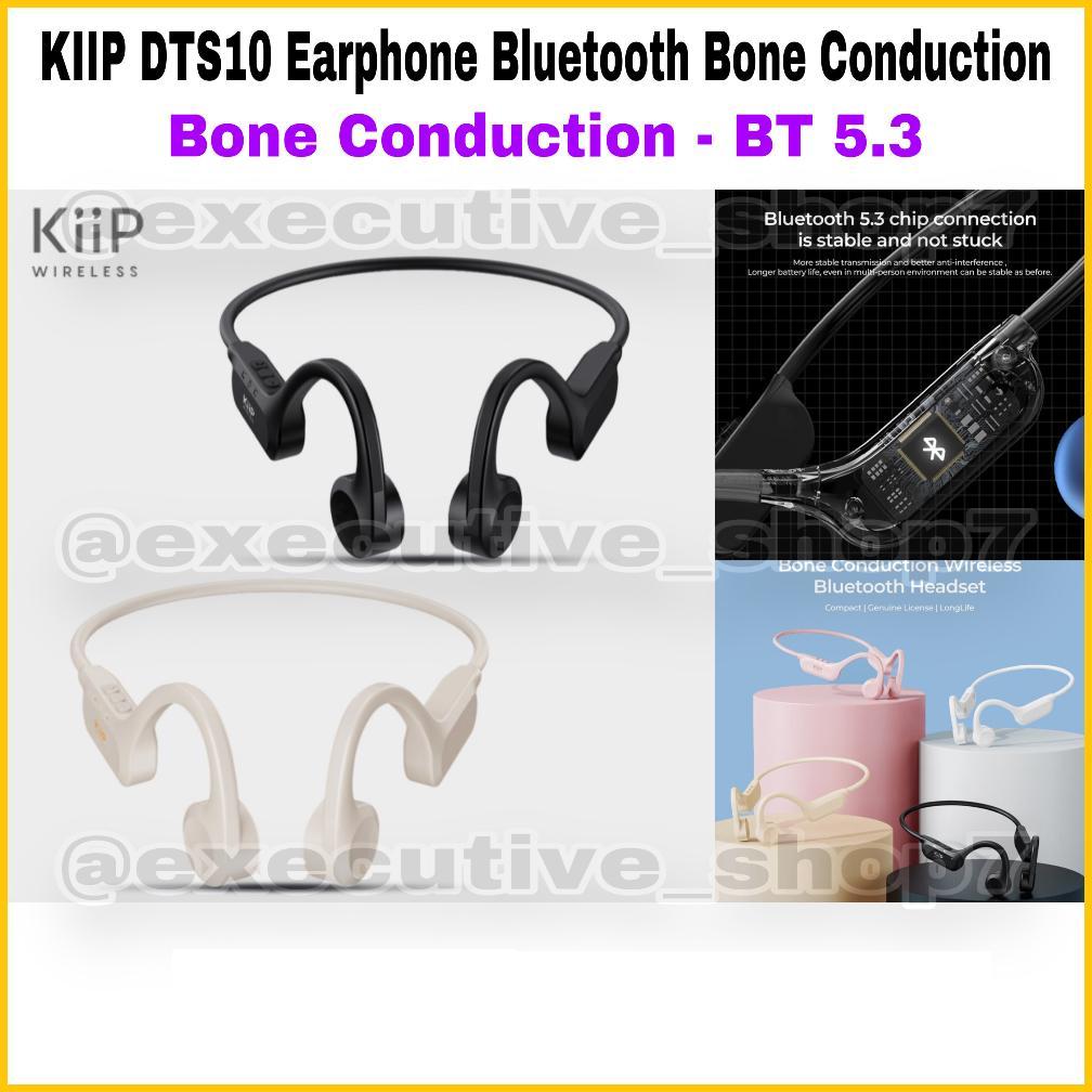 KIIP DTS10 Earphone Bluetooth Bone Conduction - Bone Conduction - BT 5.3