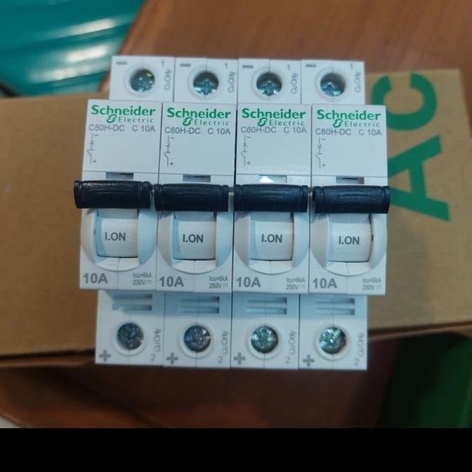 Sale Mcb Schneider C60H-Dc 1P 6A/10A/16A/20A Mcb Dc
