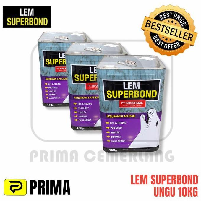 gh_sudali - LEM SUPERBOND UNGU 10KG / Lem PVC Sheet / Lem TACO Sheet / Lem Kayu Diskon