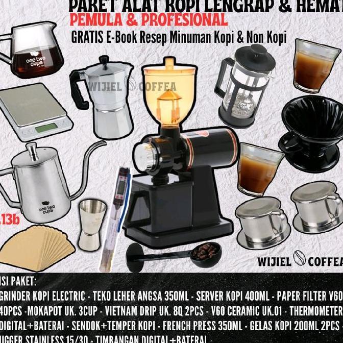 yevisante - paket alat kopi rumahan - paket usaha kedai kopi - paket alat kopi - mesin kopi - grinde
