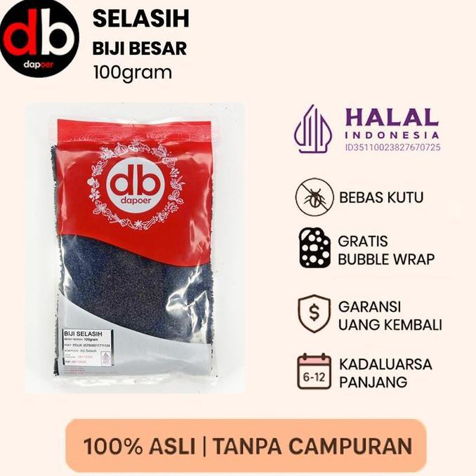 [] Biji Selasih 100Gram | Selasih