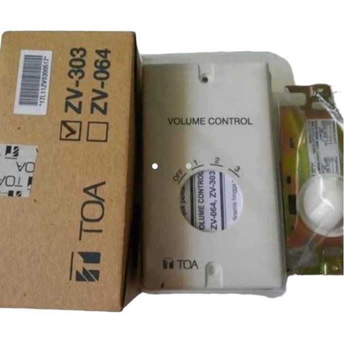 VOLUME CONTROL ATTENUATOR TOA ORIGINAL TRAN27