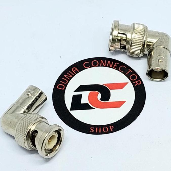 KONEKTOR BNC MALE TO BNC FEMALE 90 DC27