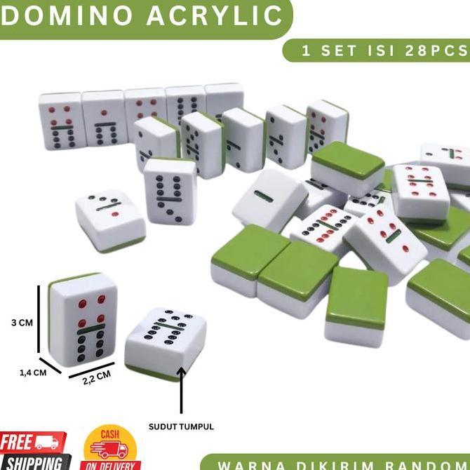 Promo Domino Batu / Kartu Domino / Gaple Batu Domino High Quality Cod