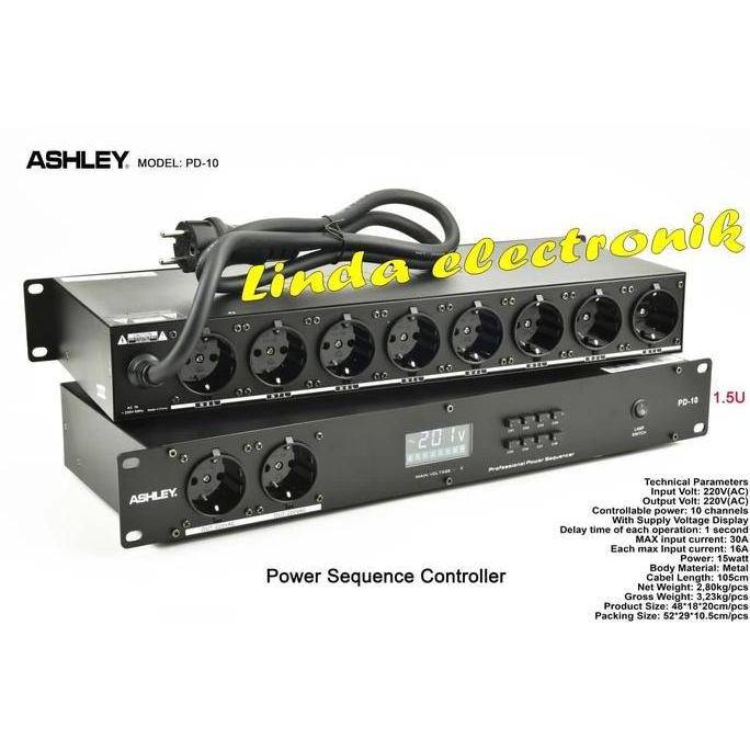 Promo Power Sequence Controller Pd10 Ashley Power Sequence Controller Pd10 O Cod