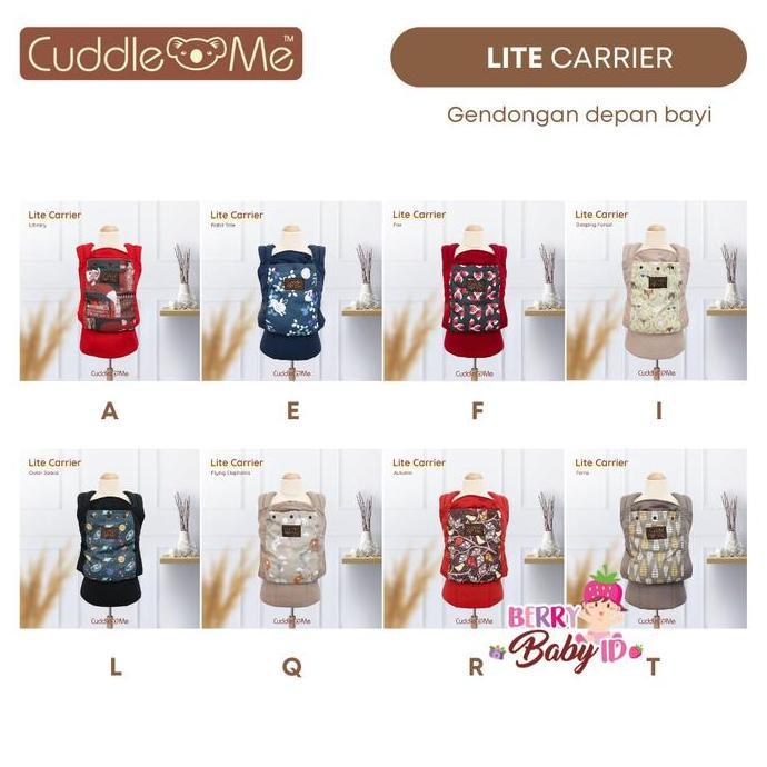 Cuddle Me Lite Carrier Gendongan Depan Gendongan Bayi