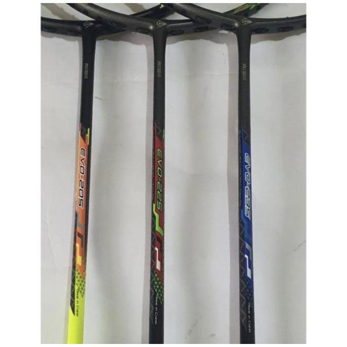 belviercinez Raket Badminton NEW DUNLOP EVO 205/ EVO 225/ EVO 235 +SENAR + GRIP ORI Diskon