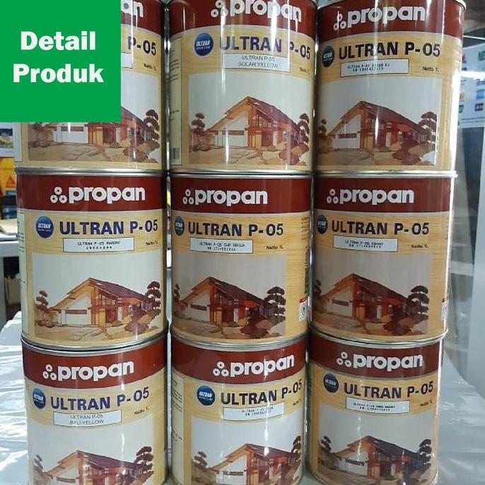 Now- Cat Politur Kayu Ultran Propan P-05 1 Liter Cat Politur Plitur Politur Pernis Kayu Plitur Kayu 