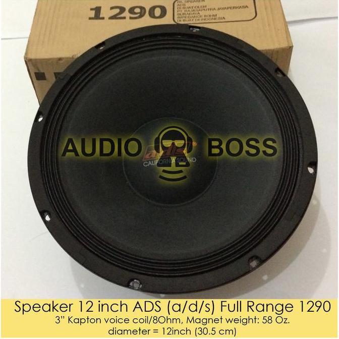 cvbelling / Speaker ADS Full Range 12 inch 1290 - Speaker ADS 12" Full Range 1290 Diskon