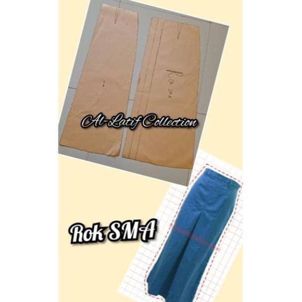 [] Pola Jiplak / Pola Instan Rok Sma