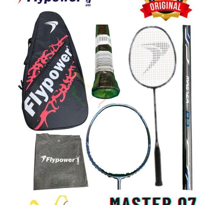 musli.store RAKET FLYPOWER BADMINTON FLYPOWER MASTER 07 ORIGINAL Diskon