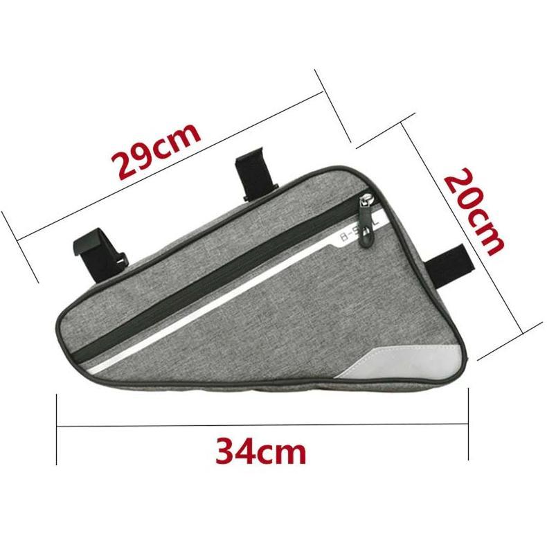 BIG SALE Tas Frame Segitiga Sepeda/ Triangle Frame Bag Pouch waterproof Ukuran Besar