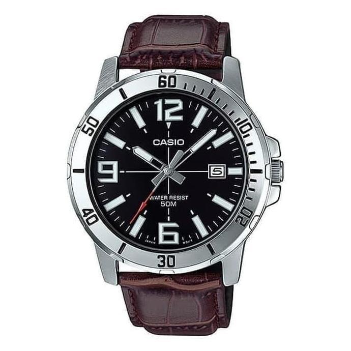 jam tangan casio pria MTP-VD01L-1B